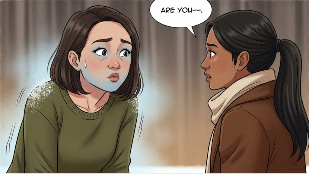 Struggling to speak English